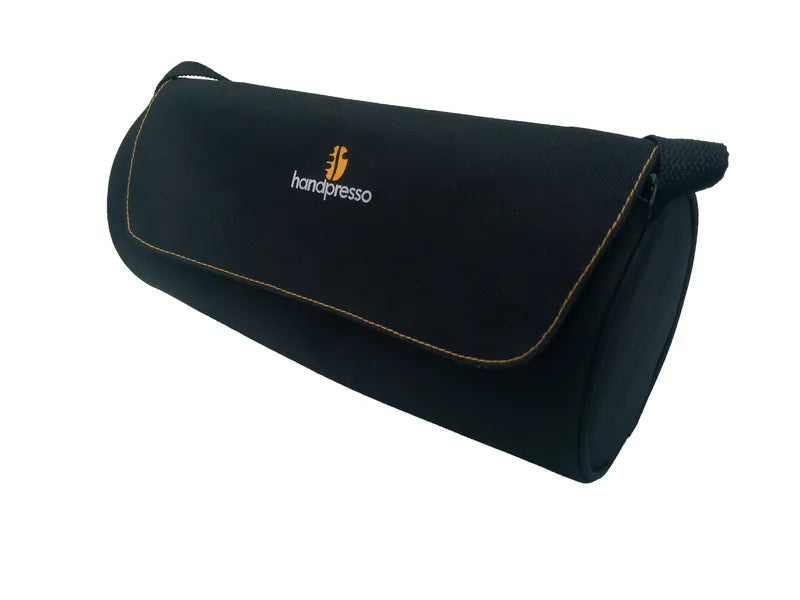 Sac noir Hanpresso pour les machines Handpresso et Handcoffee - vue fermée