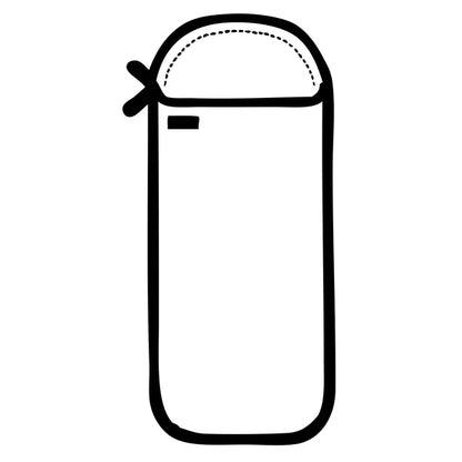 Housse de voyage en flanelle pour enfant de Cocoon - Dessin du modèle