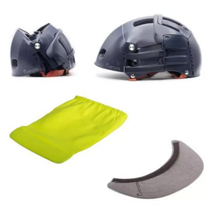 Kit casque pliable bleu marine