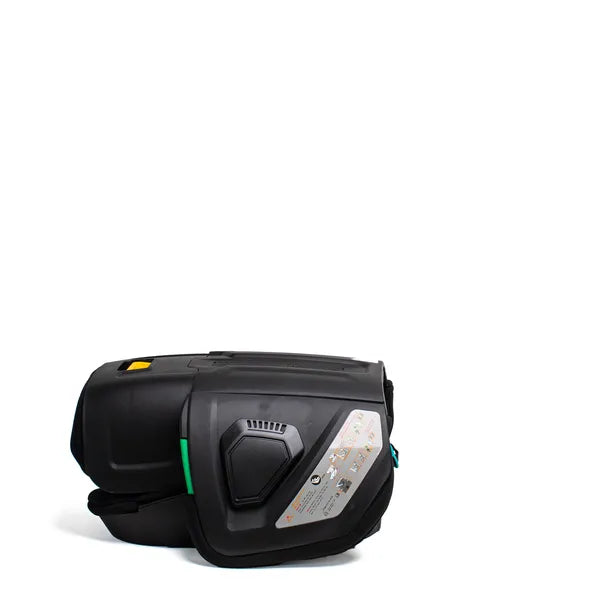 Siège auto pliable Wallaroo 2.0 i-Size (100–150 cm) – vue de profil en position pliée